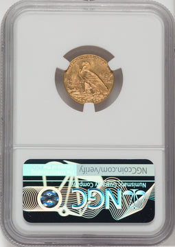 1925-D $2.50 CAC Indian Quarter Eagle NGC MS64