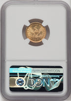 1896 $2.50 Liberty Quarter Eagle NGC MS61