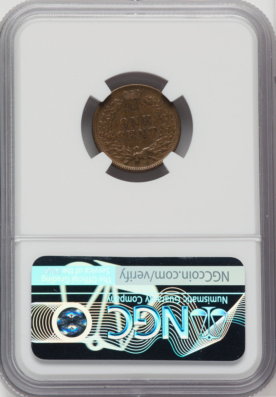 1909-S 1C Indian BN Indian Cent NGC AU58