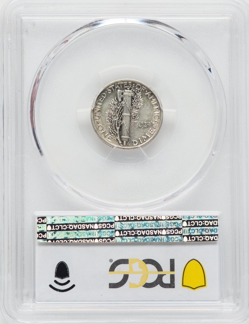 1942/1 10C Mercury Dime PCGS AU50