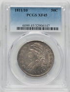 1811/10 50C Bust Half Dollar PCGS XF45