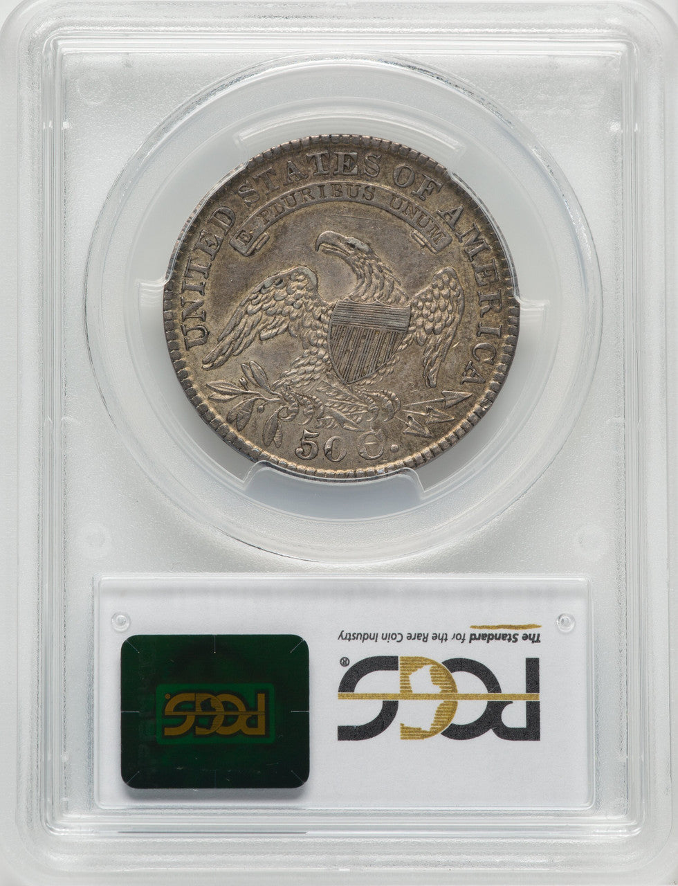 1829/7 50C Bust Half Dollar PCGS AU55