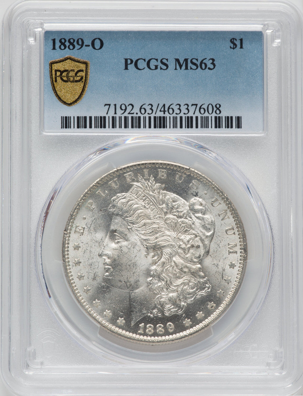 1889-O $1 Morgan Dollar PCGS MS63