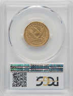 1868-S $5 Liberty Half Eagle PCGS VF35