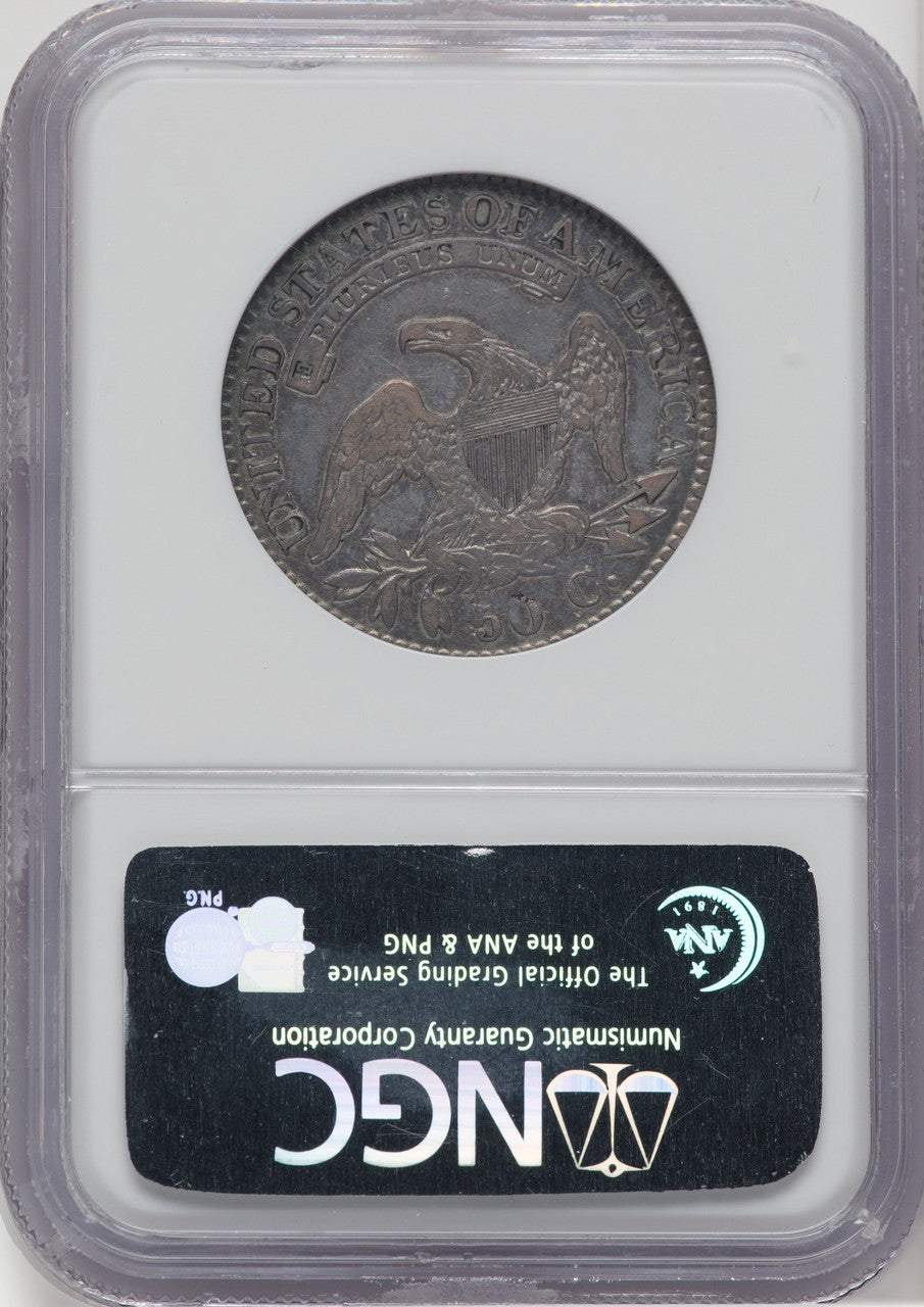 1823 50C Broken 3 O-101 Bust Half Dollar NGC XF40