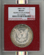 1886-S $1 NGC Plus Morgan Dollar NGC MS63+