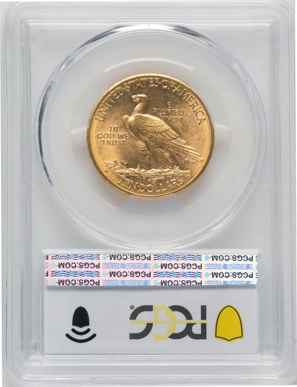 1910-D $10 Indian Eagle PCGS MS62