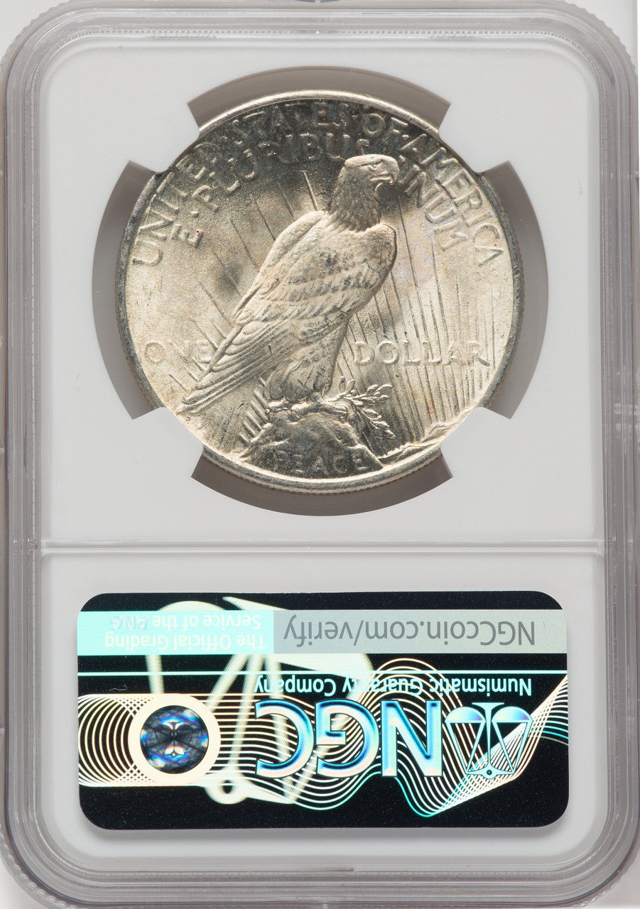 1925 $1 Peace Dollar NGC MS66+