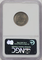 1886 5C Liberty Nickel NGC MS61