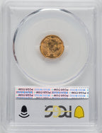 1874 G$1 Gold Dollar PCGS MS66