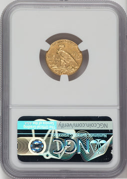 1912 $2.50 Indian Quarter Eagle NGC MS62 (761066005)
