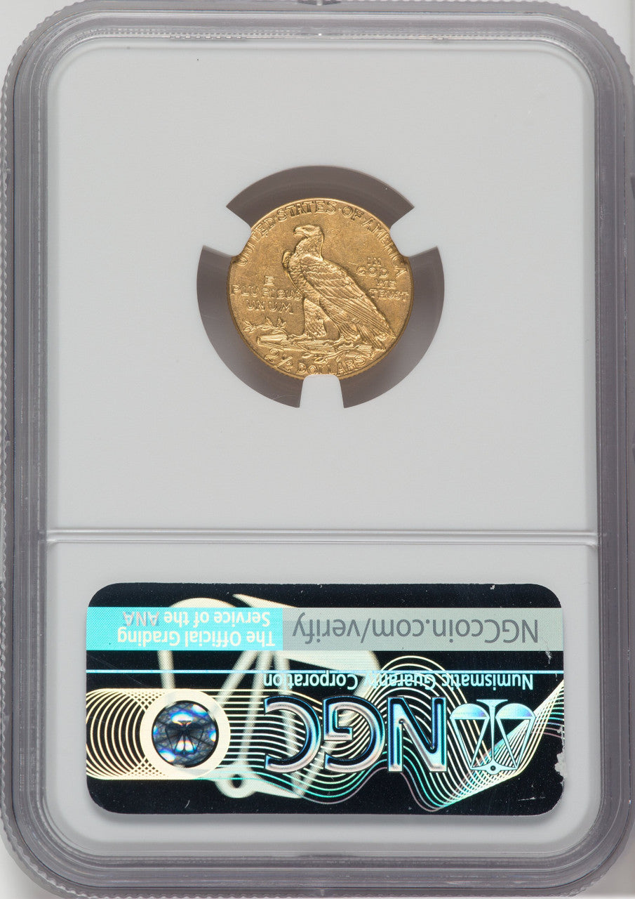 1912 $2.50 Indian Quarter Eagle NGC MS62 (761066005)