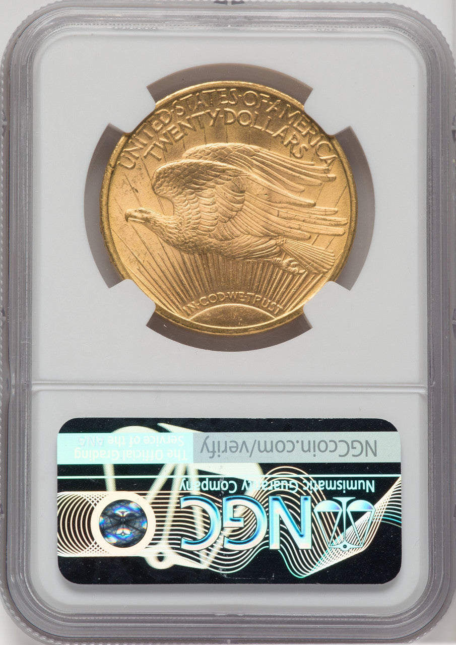 1910 $20 CAC Saint-Gaudens Double Eagle NGC MS64