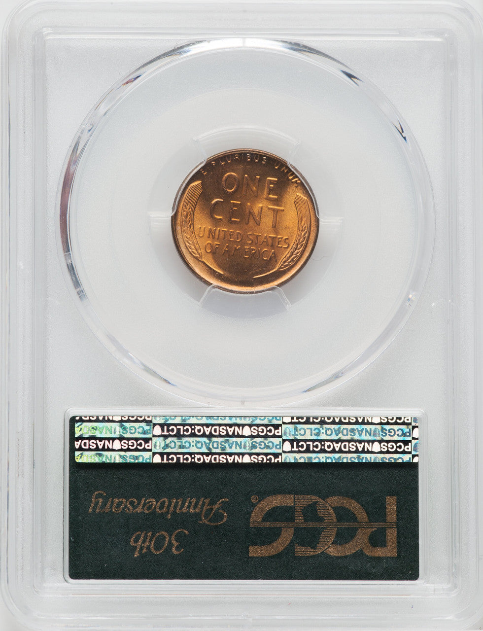 1933 1C RD Lincoln Cent PCGS MS67