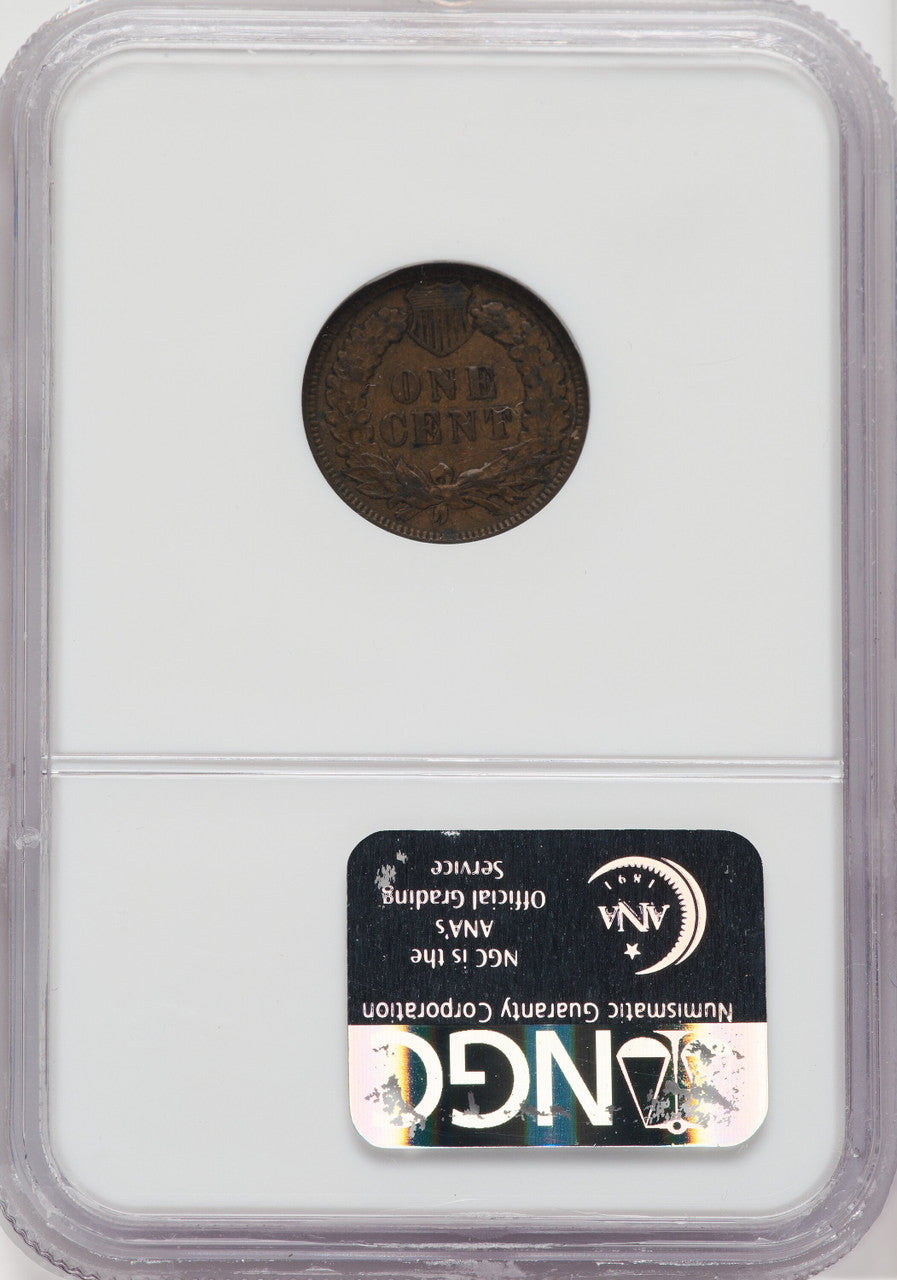 1894/1894 1C FS-301 BN Indian Cent NGC AU58