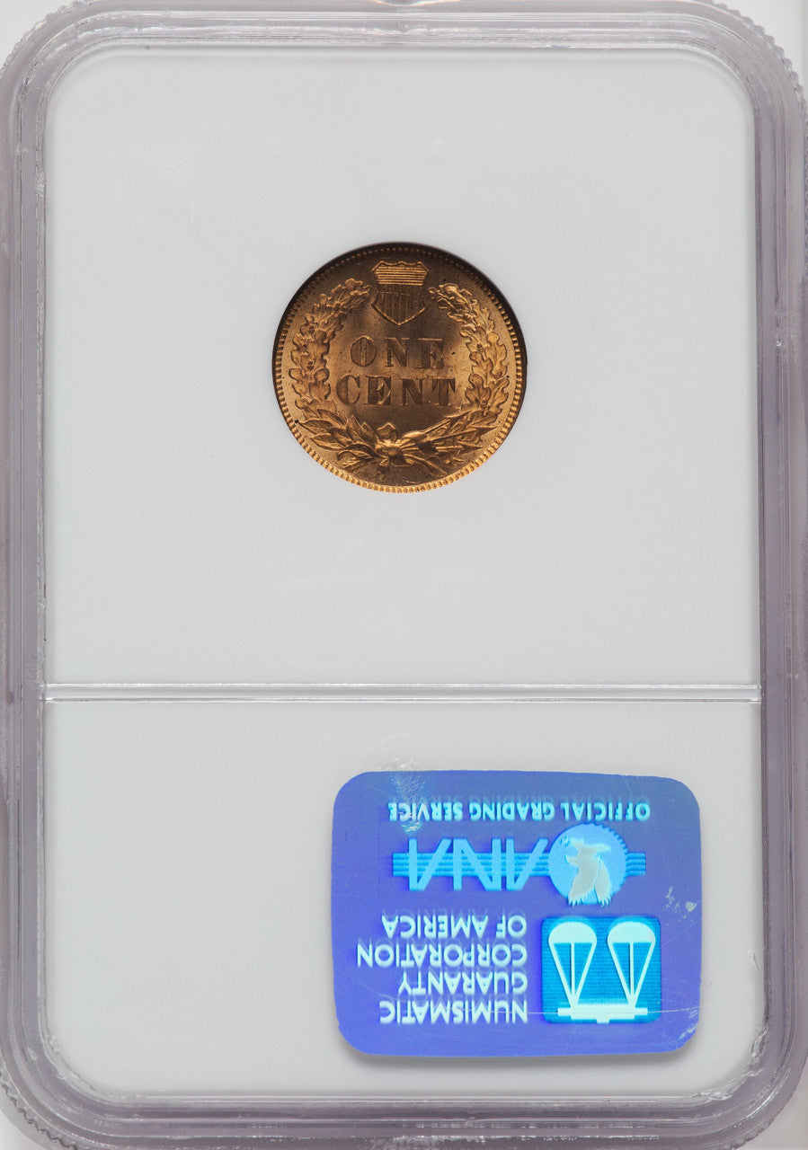 1904 1C RD Indian Cent NGC MS65