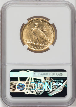 1907 $10 No Motto Indian Eagle NGC AU58