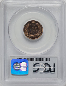 1893 1C RD Proof Indian Cent PCGS PR65
