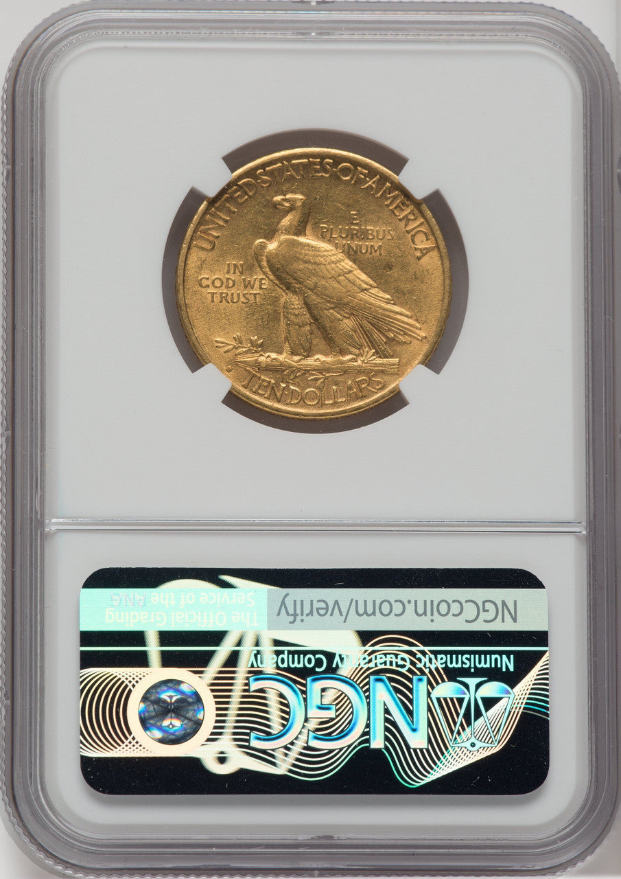 1916-S $10 Indian Eagle NGC AU55
