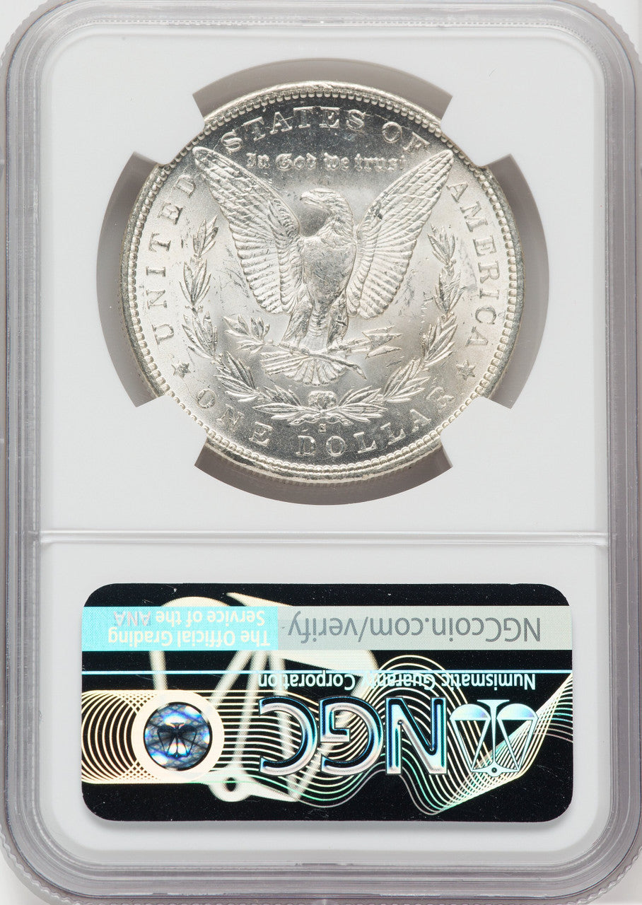 1896-S $1 Morgan Dollar NGC MS65
