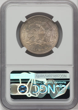 1875-S 50C Seated Half Dollar NGC MS64