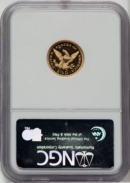 1876 $2.50 Proof Liberty Quarter Eagle NGC PR64
