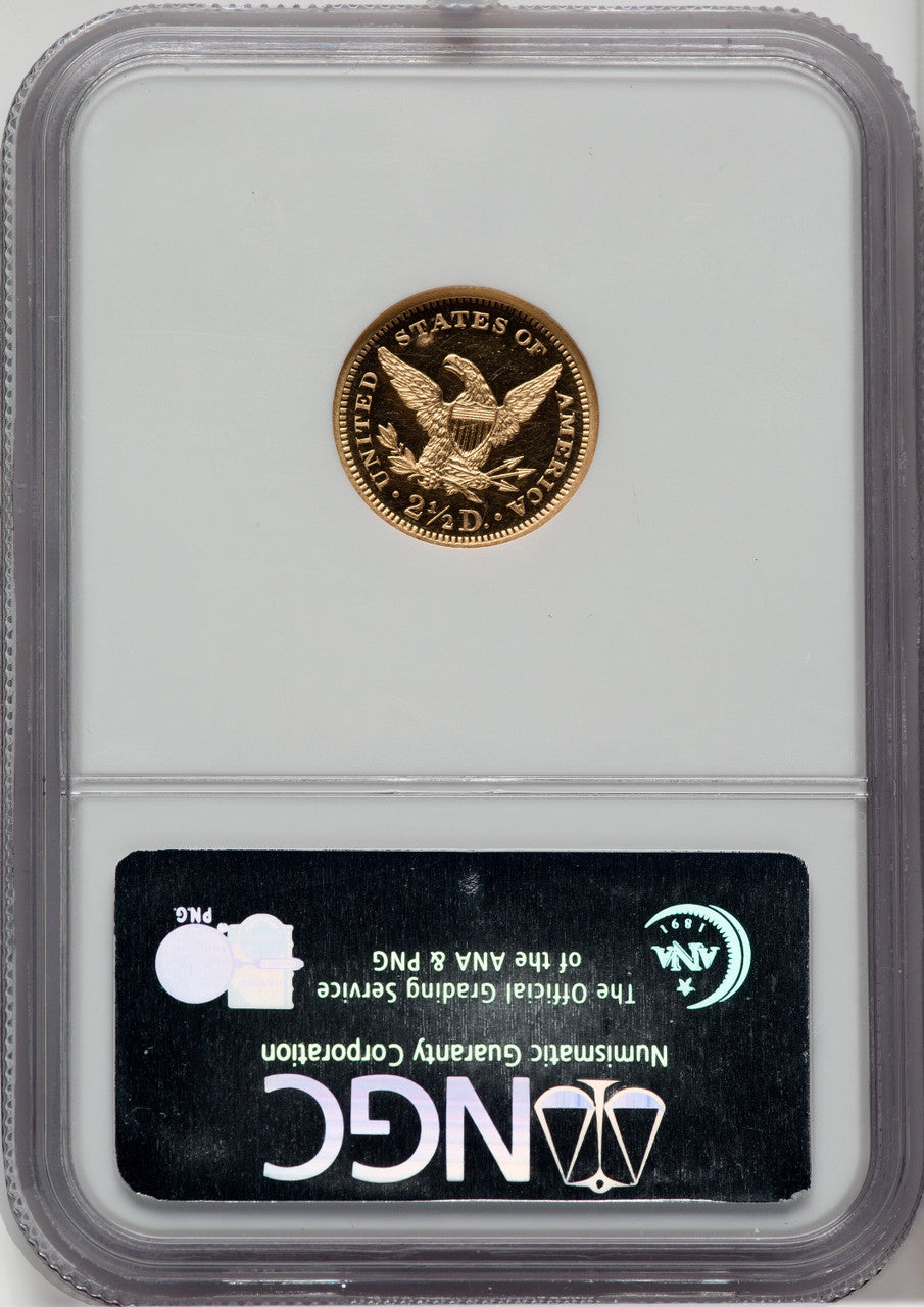 1876 $2.50 Proof Liberty Quarter Eagle NGC PR64
