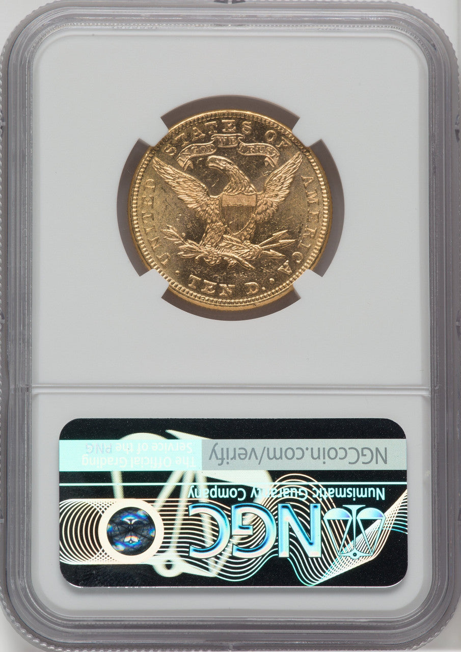 1882 $10 Liberty Eagle NGC MS64