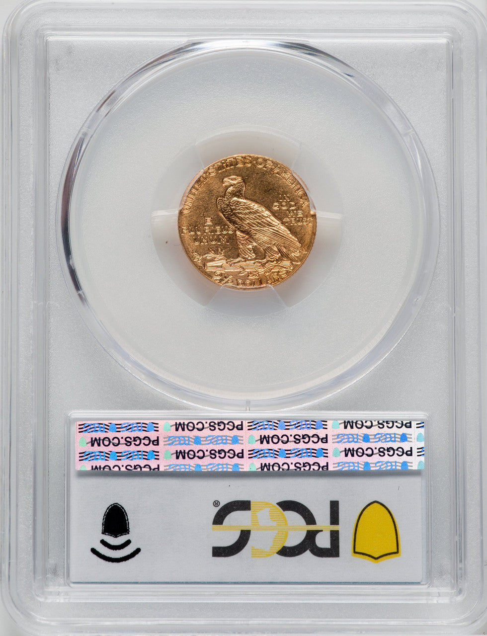 1911-D $2.50 Indian Quarter Eagle PCGS MS62
