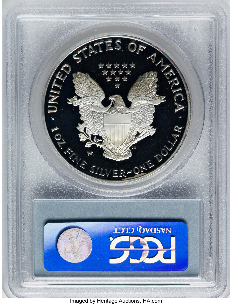 2006-W S$1 Silver Eagle PCGS PR70
