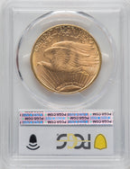 1913-D $20 Saint-Gaudens Double Eagle PCGS MS65+