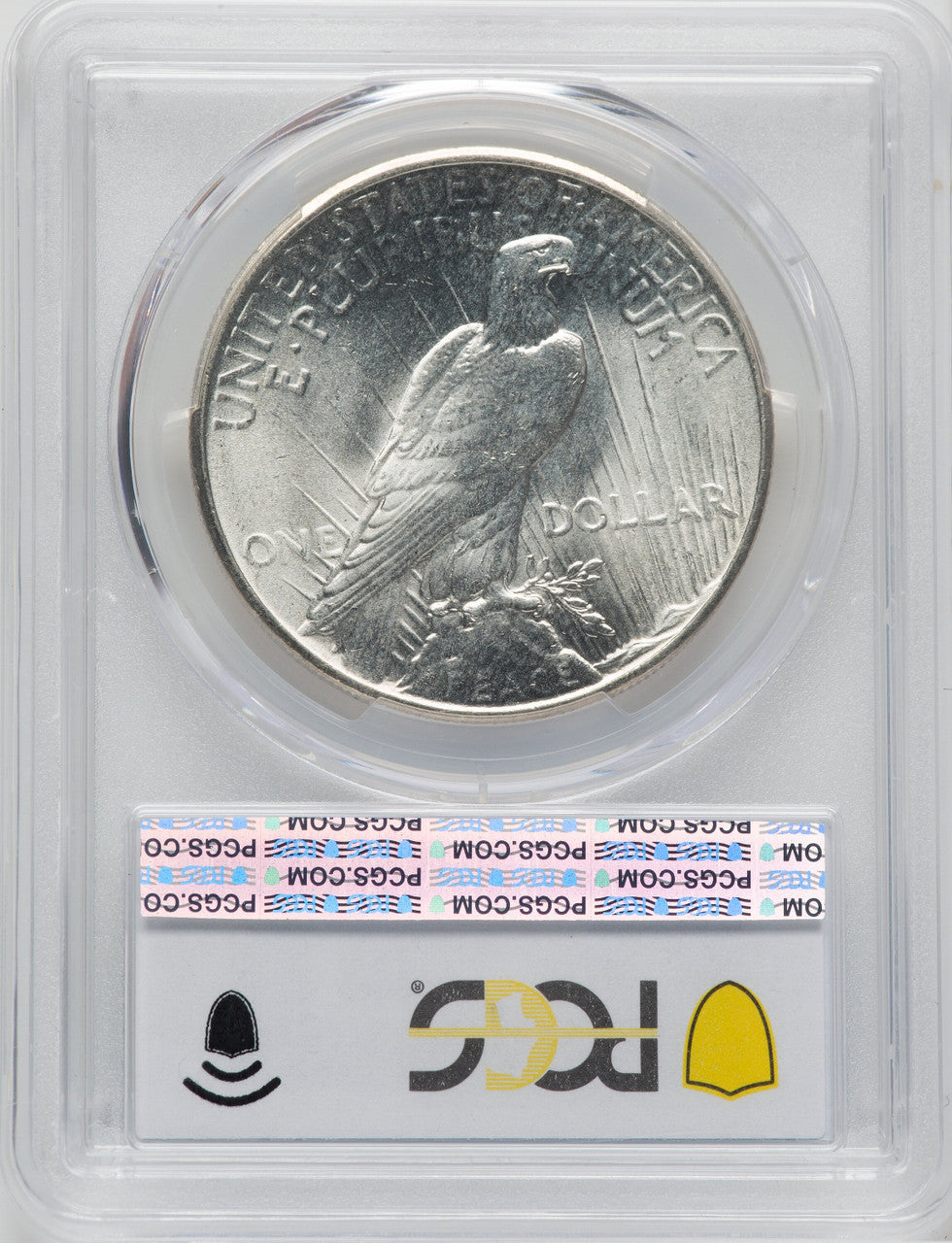 1925 $1 Peace Dollar PCGS MS67