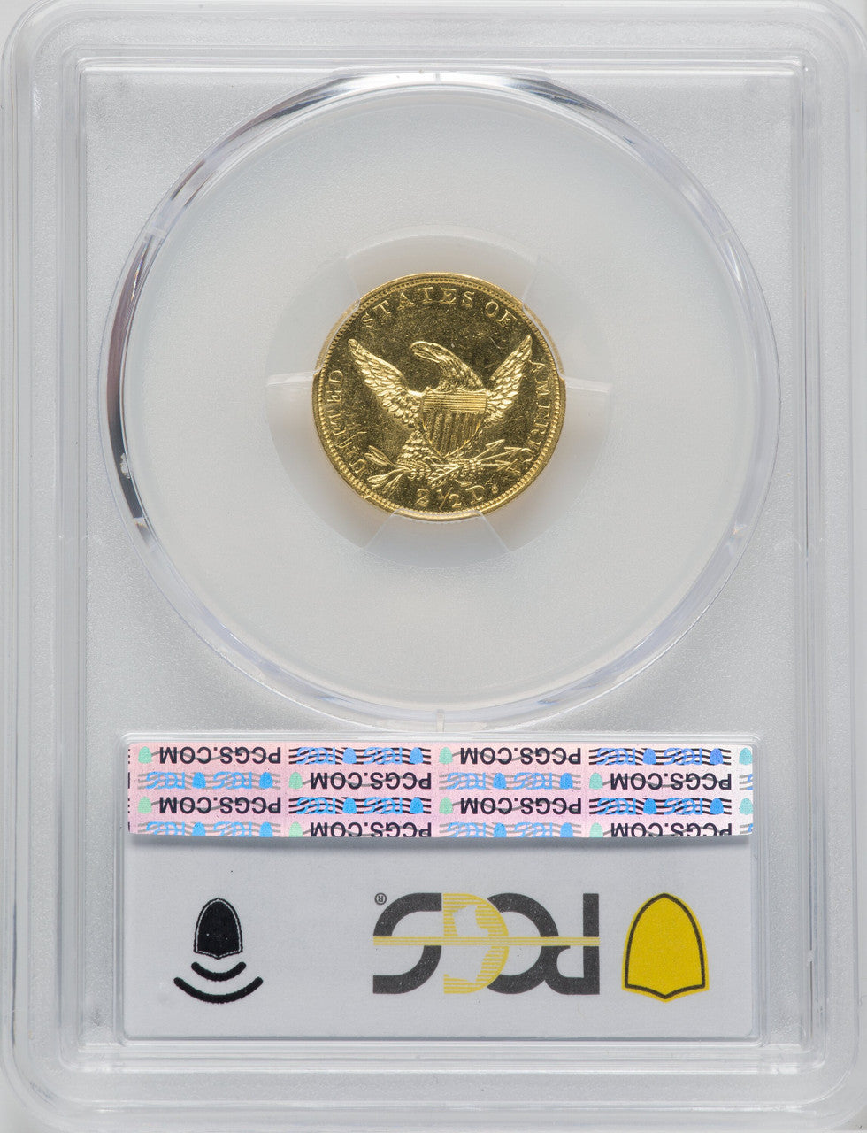 1836 $2.50 Script 8 Classic Quarter Eagle PCGS MS63
