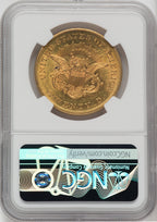1859 $20 Liberty Double Eagle NGC MS61