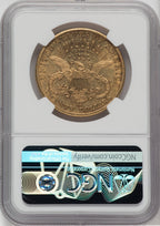 1893-CC $20 Liberty Double Eagle NGC AU58