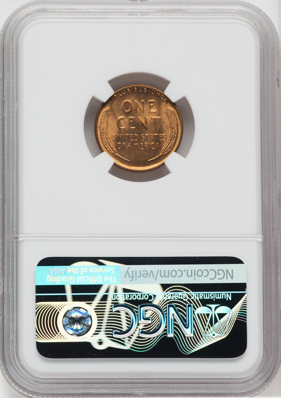 1929 S/S 1C FS-501 RD Lincoln Cent NGC MS65