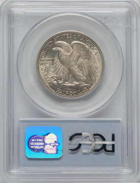 1929-D 50C Walking Liberty Half Dollar PCGS MS62