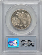 1929-D 50C Walking Liberty Half Dollar PCGS MS62