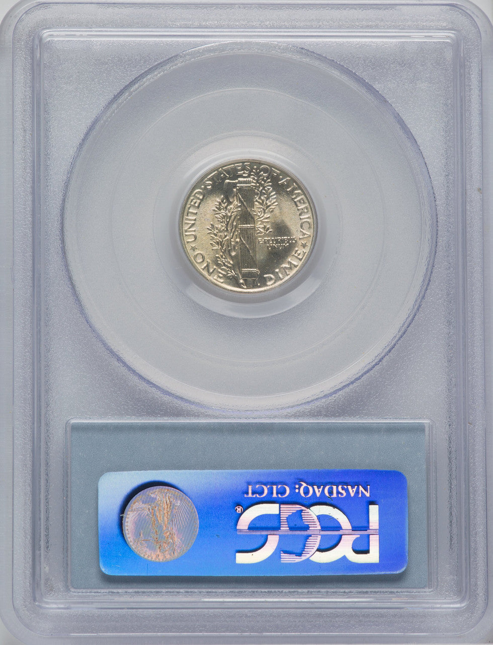 1930 10C FB CAC Mercury Dime PCGS MS66