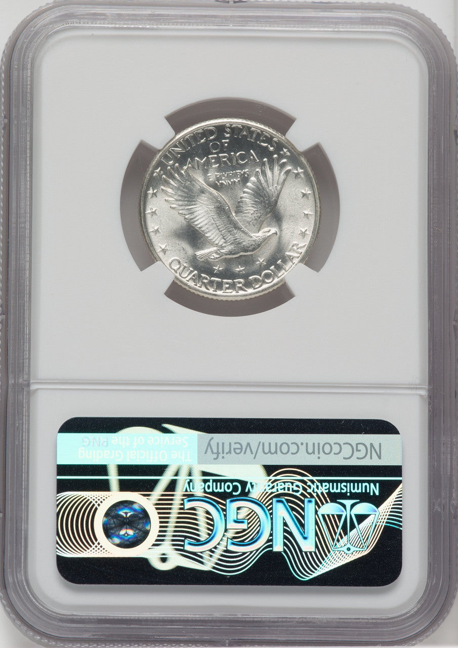 1930 25C FH Standing Liberty Quarter NGC MS64