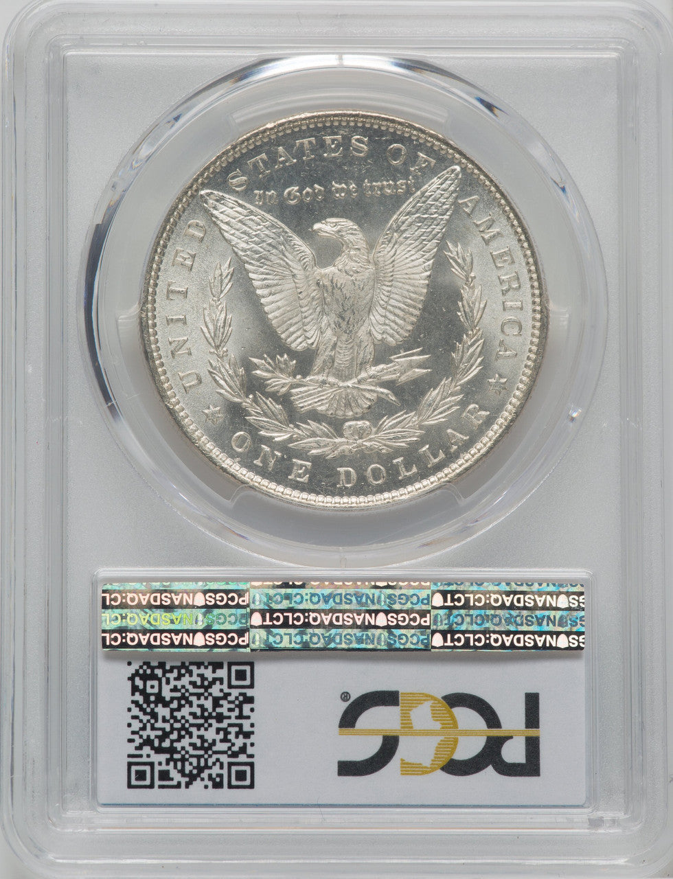 1893 $1 CAC Morgan Dollar PCGS MS64