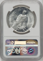 1922-D $1 Peace Dollar NGC MS67