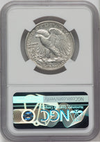 1919 50C Walking Liberty Half Dollar NGC AU58