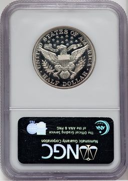 1912 50C Proof Barber Half Dollar NGC PR68