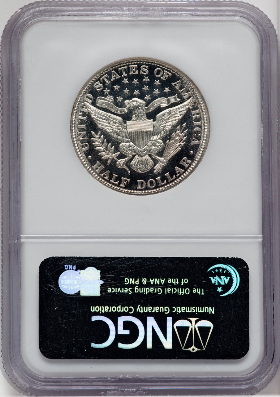 1912 50C Proof Barber Half Dollar NGC PR68