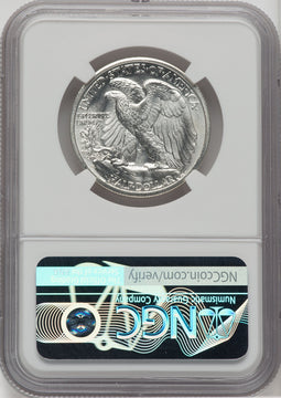 1943-S 50C Walking Liberty Half Dollar NGC MS66+