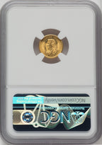 1904 G$1 Lewis and Clark Commemorative Gold NGC MS65+