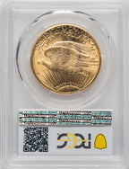 1925 $20 CAC Saint-Gaudens Double Eagle PCGS MS62