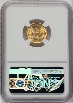 1903 $2.50 Liberty Quarter Eagle NGC MS65