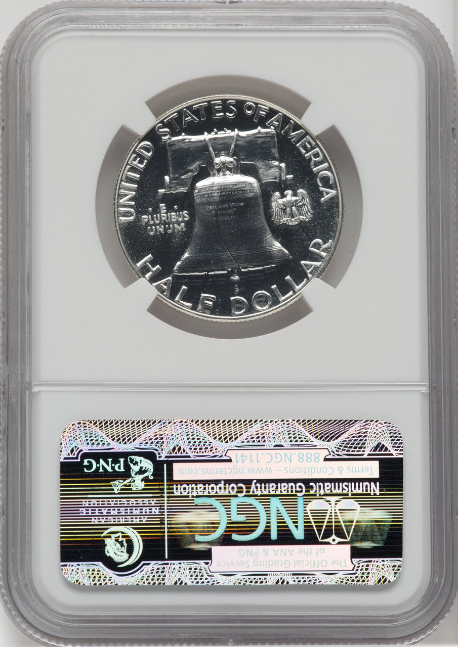 1958 50C Proof Franklin Half Dollar NGC PR69